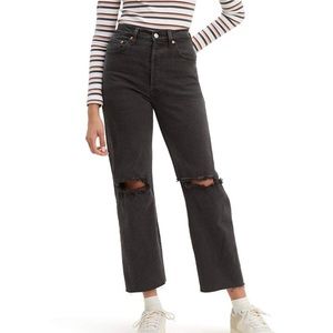 Levis Ribcage Straight Leg Ankle Jeans Cabo Nights